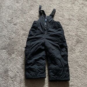 Big Chill Black Snow Bib Overalls SIZE 3T